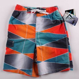 Boys Kanu Surf Shorts Swim Trunks M(10/12)